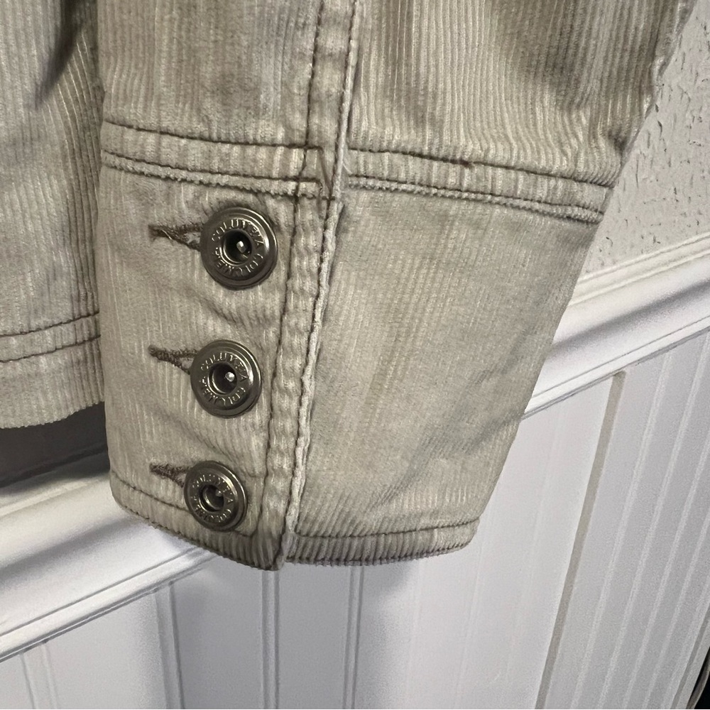 Columbia Tan Corduroy Jacket size small - Picture 3 of 11